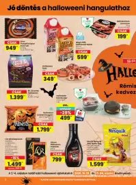 Spar akciós újság hét 40 Oldal 2: Master Good Halloween Chicken Nuggets €1.799,00, Mr. Brownie Halloween Brownies €1.399,00