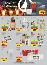 Spar akciós újság hét 40 Oldal 5: Gömb üvegmécse €599,00, Tükros üvegmécse €999,00