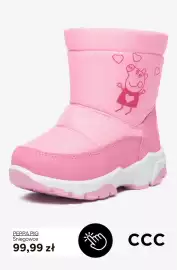 CCC gazetka tydzień 40 Strona 2: Śniegowce Peppa Pig €99,99
