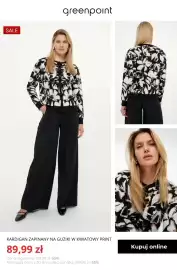 Greenpoint gazetka tydzień 40 Strona 11: Kardigan zapinany na guziki w kwiatowy print Greenpoint €89,99