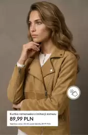 Sinsay gazetka tydzień 40 Strona 7: Kurtka ramoneska z imitacji zamszu €89,99