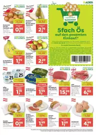 ADEG Flugblatt woche 41 Seite 3: Ja! Natürlich Bio Bananen €1,99, Apfelltasse Kronprinz €2,49