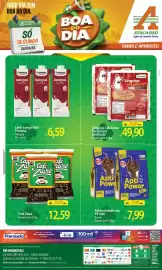 Folheto Atacadão Página 1: Pureza - café €13,59, Frimesa - leite longa vida €6,59