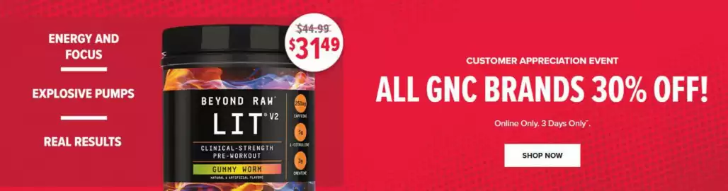 GNC flyer Page 1