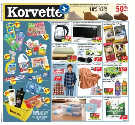 Korvette (valid until 2-10)