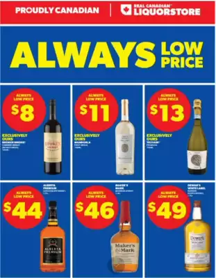 Real Canadian Liquorstore (valid until 1-10)