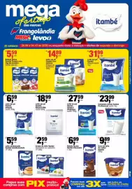 Encarte Frangolândia semana 40 Página 2: Leite em pó itambé integral vitaminas €27,59, Leite em pó itambé natural milk €18,99