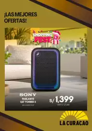 Catálogo La Curacao semana 40 Página 6: Sony parlante ult tower 5 €1.399,00