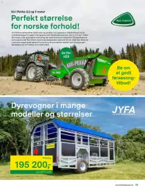 Felleskjøpet kundeavis Side 39: Jyfa dyrevogner €195.200,00