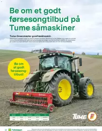 Felleskjøpet kundeavis Side 42: Tume Greenmaster grasfrøsåmaskin