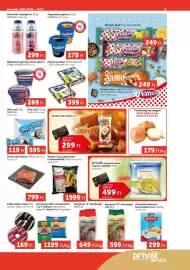 PRIVÁT akciós újság hét 40 Oldal 3: Gyermelyi XXL száraztészta €1.199,00, Nagykun rizs €599,00