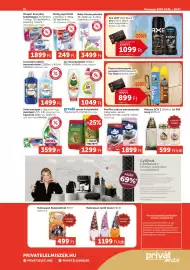 PRIVÁT akciós újság hét 40 Oldal 8: PreVital száraz macskaeledel €18.999,00, Sindy papírtörlő €249,00