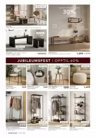 Skeidar kundeavis Side 22: Oliver Puff €1.499,00, Madrid puff Hvit med oppbevaring og brett €749,00
