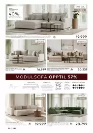 Skeidar kundeavis Side 4: Rossi Lux 3-seter €16.999,00, Rossi Lux modulsofa 3-seter med sjeselong €30.239,00