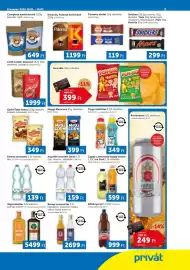 PRIVÁT akciós újság hét 40 Oldal 3: Győri Édes keksz €349,00, Completa kávéfehérítő €649,00