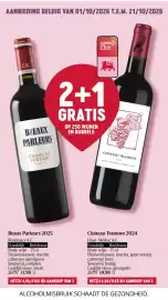 Delhaize folder week 40 Pagina 13: Château Tramont 2024 €19,98, Beaux Parleurs 2025 €13,98
