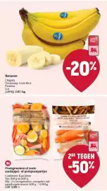 Delhaize folder week 40 Pagina 16: Ovengroenten of zoete aardappel- of pompoenpartjes €5,99, Bananen €2,07