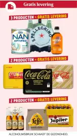 Delhaize folder week 40 Pagina 2: Gratis levering 3 PRODUCTEN = GRATIS LEVERING Ay RECEPT VELLE RECETTE יר! Nestle NAN