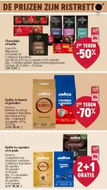 Delhaize folder week 40 Pagina 28: Koffie, in bonen of gemalen €10,39, Koffie in capsules of in pads €10,38