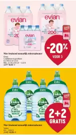 Delhaize folder week 40 Pagina 36: Niet-bruisend natuurlijk mineraalwater Volvic €13,70