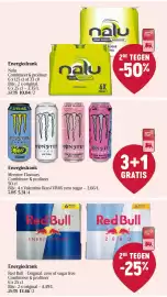 Delhaize folder week 40 Pagina 38: Energiedrank Red Bull €13,46, Energiedrank Nalu €10,04