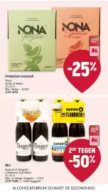 Delhaize folder week 40 Pagina 39: Bier Super 8 of Tongerlo €9,89, Drinkklare mocktail Nona Spritz of Mojito €8,55