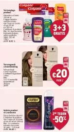 Delhaize folder week 40 Pagina 41: Verzorgende crèmekleuring Schwarzkopf Creme Supreme €20,00, Palmolive of Tahiti €11,97