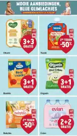 Delhaize folder week 40 Pagina 47: Nestlé Magic fruits, Maïs doux poulet fè suikermascharre