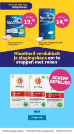 Plein.nl folder week 40 Pagina 14: Nicotinell Zuigtabletten Mint €14,06, Nicotinell pleisters €19,79