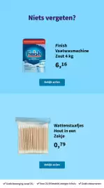 Plein.nl folder week 40 Pagina 16: Wattenstaafjes Hout in een Zakje €0,79, Finish Vaatwasmachine Zout €6,16