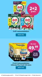 Plein.nl folder week 40 Pagina 2: Finish Vaatwastabletten Ultimate Plus Fresh €49,99