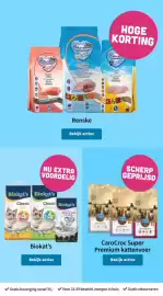 Plein.nl folder week 40 Pagina 8: HOGE KORTING Renske verse zalm N1 ingrediens fresh salmon Renske Nato Petfood S.K power of