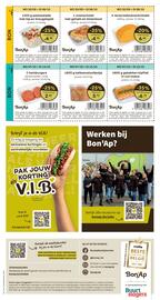 Bon Ap folder Pagina 8: 2 hamburgers €2,40, Kalkoenstooftpotje €5,92