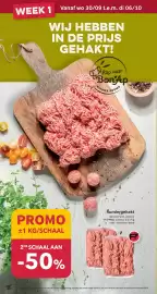 Bon Ap folder Pagina 2: 3 WEEK 1 Vanaf wo 30/09 t.e.m. di 06/10 WIJ HEBBEN IN DE PRIJS GEHAKT! AR BonAp Rap naar NIEUWE