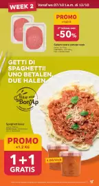 Bon Ap folder Pagina 5: Spaghettisaus €4,60, Salami extra zonder look €1,27