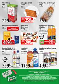 Real akciós újság Oldal 2: Kinder bueno €299,00, Eurodog kutyaeledel konzerv €499,00