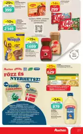Auchan akciós újság hét 40 Oldal 27