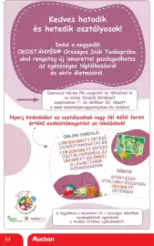 Auchan akciós újság hét 40 Oldal 34
