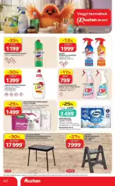 Auchan akciós újság hét 40 Oldal 42