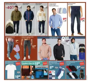 Sushi Shop flyer Page 10: Hanes mens heel shield socks €5,00, Hanes 3Pk Undershirt for Men €10,00