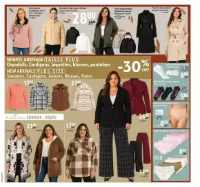 Sushi Shop flyer Page 11: Culottes taille haute €8,00, Plus size cardigans €21,00