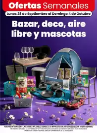 Catálogo Coto semana 40 Página 1: Ofertas Semanales Lunes 28 de Septiembre al Domingo 4 de Octubre Bazar, deco, aire libre y