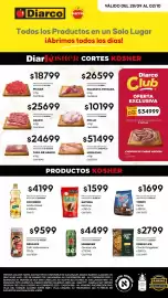 Catálogo Diarco semana 40 Página 1: Picada x kg. cód: 18046 €18.799,00, Pollo x kg. cód: 45630 €10.199,00