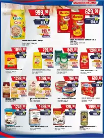 Revista Maxiconsumo semana 41 Página 6: Gallo oro - arroz x 500 gr €949,91, Marolio - champiniones ent x €1.899,91