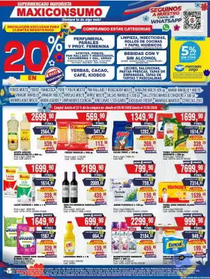 Revista Maxiconsumo (válido hasta 11-10)