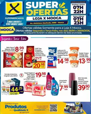 Folheto X Supermercados