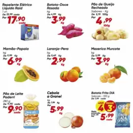 Tabloide Dia Página 7: Pão de leite €9,90, Dia - batata frita €5,99