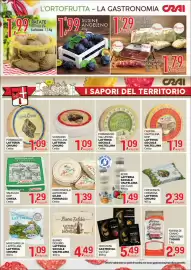 Volantino Crai Pagina 2: Crostata Gastroval €5,49, Mozzarella Lattellina €1,09