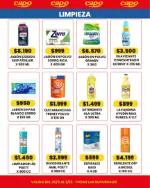 Catálogo Autoservicio Capo Página 7: Trenet quitamanchas polvo €1.999,00, Poett desodorante amb €2.999,00