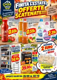Volantino A Casa Mia Pagina 1: Vitale passata di pomodoro €0,69, Belte Thè Limone / Pesca €0,59